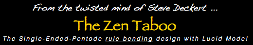 The Zen Taboo amplifier