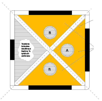 Cross sectional diagram of the HDT  MK II